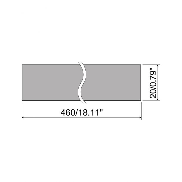 Spacer bars for adjustable die AD120.300.