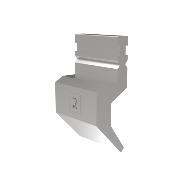 Punch R3 RFA type with Working height=115mm, α=85°, Radius=1,5mm, Material=42cr, Max. load=500kN/m.