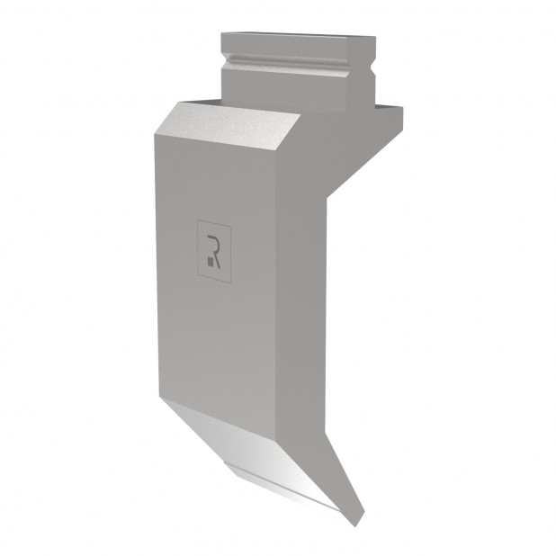 Punch R2 type with Working height=220mm, α=86°, Radius=1mm, Material=42Cr, Max. load=800kN/m.